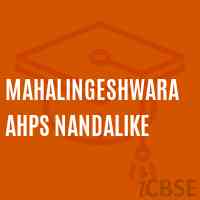 Mahalingeshwara Ahps Nandalike Middle School Logo