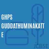 Ghps Guddathuminakatte Middle School Logo