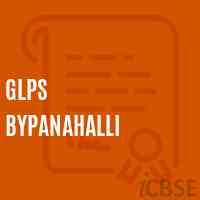 Glps Bypanahalli Primary School Logo
