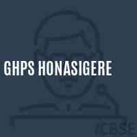 Ghps Honasigere Middle School Logo