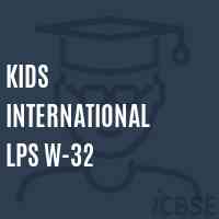 Kids International Lps W-32 Primary School Logo