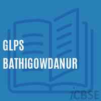 Glps Bathigowdanur Primary School Logo