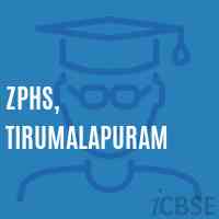 Zphs, Tirumalapuram Secondary School Logo
