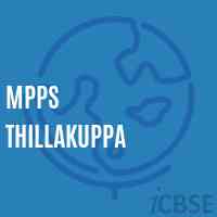 Mpps Thillakuppa Primary School Logo
