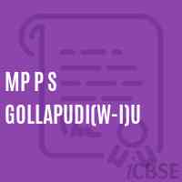 Mp P S Gollapudi(W-I)U Primary School Logo