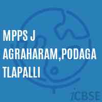 Mpps J Agraharam,Podagatlapalli Primary School Logo