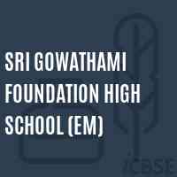 Sri Gowathami Foundation High School (Em) Logo