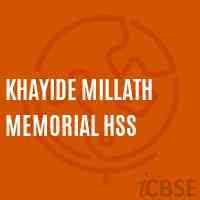 Khayide Millath Memorial Hss High School Logo