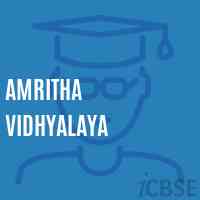 Amritha Vidhyalaya Senior Secondary School Logo