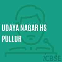 Udaya Nagar Hs Pullur School Logo