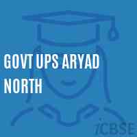 Govt Ups Aryad North Middle School Logo