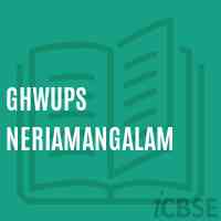 Ghwups Neriamangalam Middle School Logo