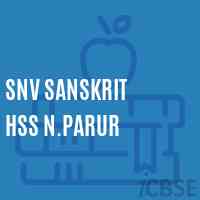 Snv Sanskrit Hss N.Parur High School Logo