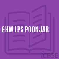 Ghw Lps Poonjar Primary School Logo