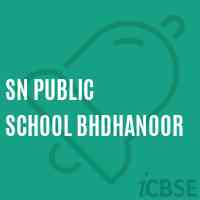 Sn Public School Bhdhanoor Logo