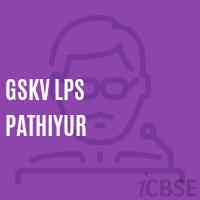 Gskv Lps Pathiyur Primary School Logo