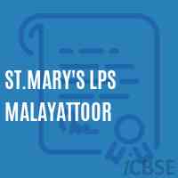 St.Mary'S Lps Malayattoor Primary School Logo