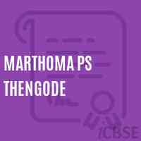 Marthoma Ps Thengode Senior Secondary School Logo