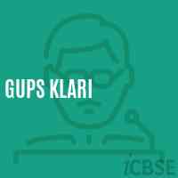 Gups Klari Middle School Logo