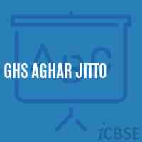 Ghs Aghar Jitto Secondary School Logo