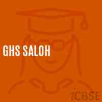 Ghs Saloh Secondary School Logo