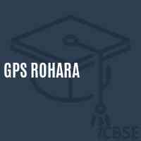 Gps Rohara Primary School Logo