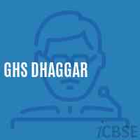 Ghs Dhaggar Secondary School Logo