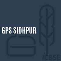 Gps Sidhpur Primary School Logo