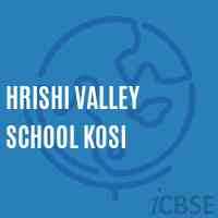 Hrishi Valley School Kosi Logo