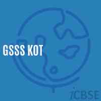 Gsss Kot High School Logo
