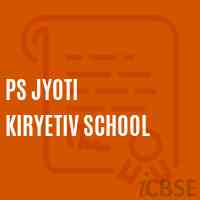 Ps Jyoti Kiryetiv School Logo