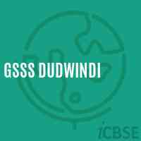 Gsss Dudwindi High School Logo