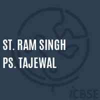 St. Ram Singh Ps. Tajewal Secondary School Logo