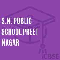 S.N. Public School Preet Nagar Logo