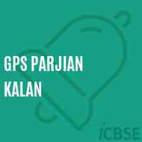 Gps Parjian Kalan Primary School Logo