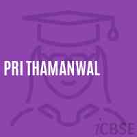 Pri Thamanwal Primary School Logo