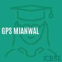 Gps Mianwal Primary School Logo