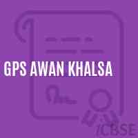 Gps Awan Khalsa Primary School Logo