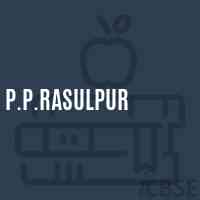 P.P.Rasulpur Primary School Logo