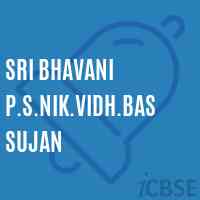 Sri Bhavani P.S.Nik.Vidh.Bas Sujan Primary School Logo