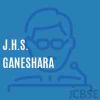 J.H.S. Ganeshara School Logo