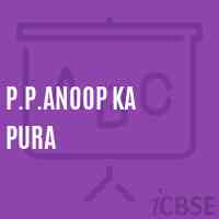 P.P.Anoop Ka Pura Primary School Logo