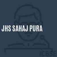 Jhs Sahaj Pura Middle School Logo