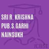 Sri R. Krishna Pub.S.Garhi Nainsukh Primary School Logo