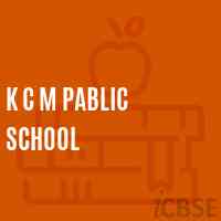 K C M Pablic School Logo
