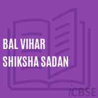 Bal Vihar Shiksha Sadan Primary School Logo