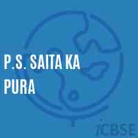 P.S. Saita Ka Pura Primary School Logo