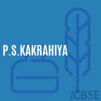 P.S.Kakrahiya Primary School Logo