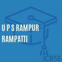 U P S Rampur Rampatti Middle School Logo