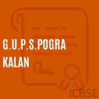 G.U.P.S.Pogra Kalan Middle School Logo